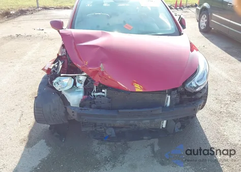 2016 Hyundai Elantra Se z USA, uszkodzony, nr VIN KMHDH4AE1GU504163